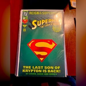 Vintage comics 1993 reign of superman x4
#12-13-14-15 all in great condition